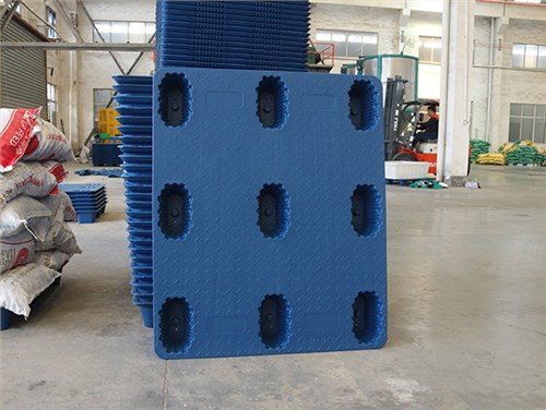 JSL-1010 吹塑九腳托盤(普通) JSL-1010 吹塑九腳托盤(普通)