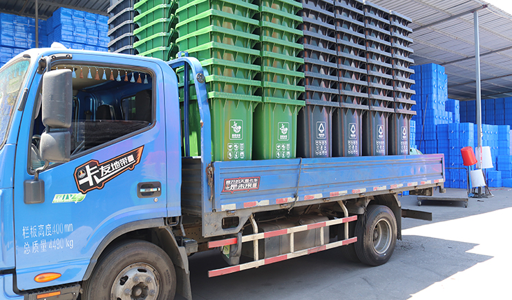 常州武進(jìn)中醫(yī)院采購(gòu)240L環(huán)衛(wèi)垃圾桶，錦尚來(lái)堅(jiān)持做好產(chǎn)品！