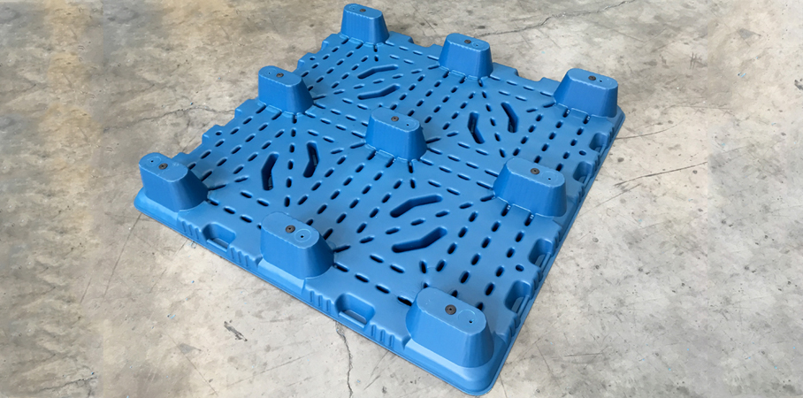 JSL-1212九腳吹塑托盤(重型) JSL-1212九腳吹塑托盤(重型)