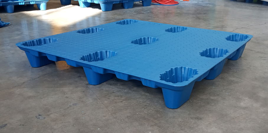 JSL-1212九腳吹塑托盤(重型) JSL-1212九腳吹塑托盤(重型)