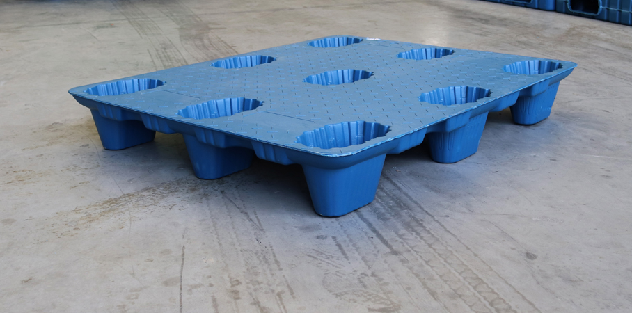 JSL-1109九腳吹塑托盤 JSL-1109九腳吹塑托盤