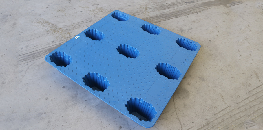 JSL-1010 吹塑九腳托盤 JSL-1010 吹塑九腳托盤