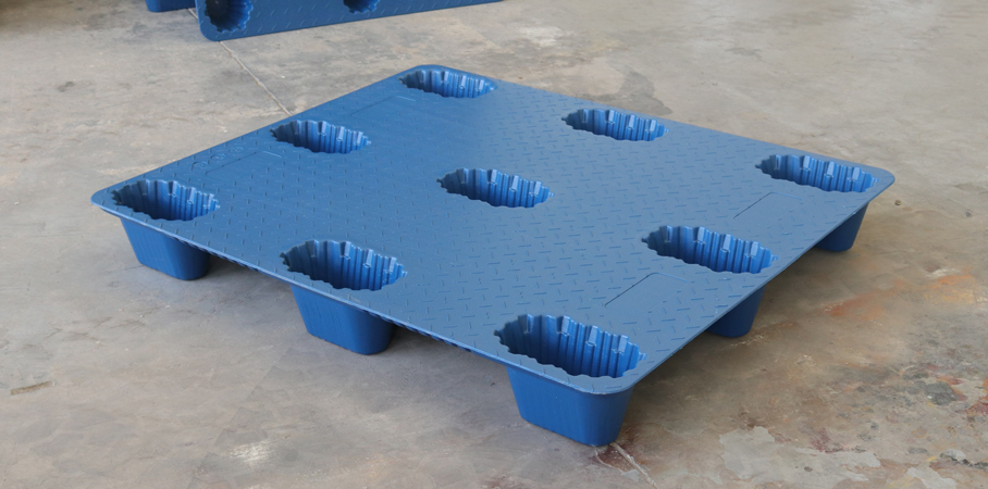 JSL-1210九腳吹塑托盤 JSL-1210九腳吹塑托盤