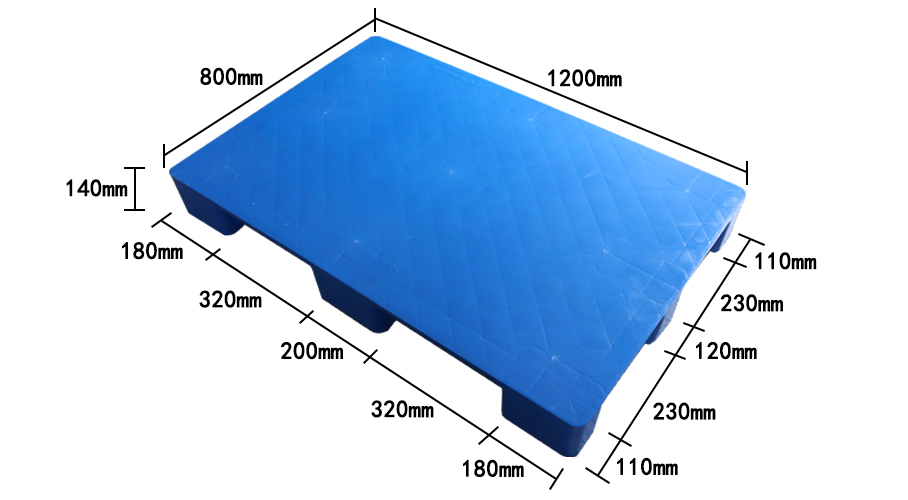 1208九腳平面托盤 1208九腳平面托盤