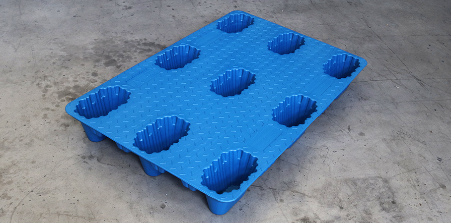 1208 吹塑九腳托盤 1208 吹塑九腳托盤