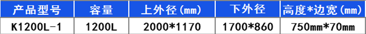 1200-1L-塑料方箱 1200-1L-塑料方箱