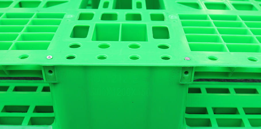 JSL-1212田字塑料托盤-綠(可堆碼) JSL-1212田字塑料托盤-綠(可堆碼)