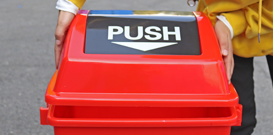 彈蓋(搖蓋)垃圾桶 彈蓋(搖蓋)垃圾桶