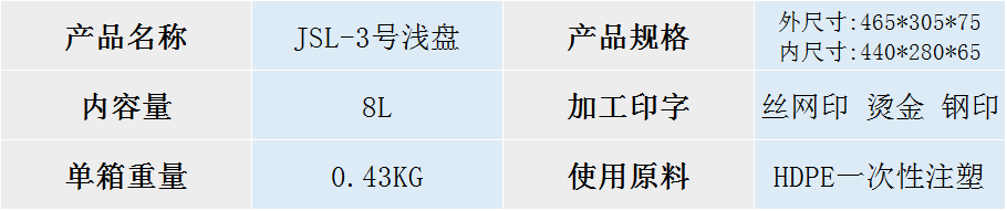 3號淺盤 3號淺盤