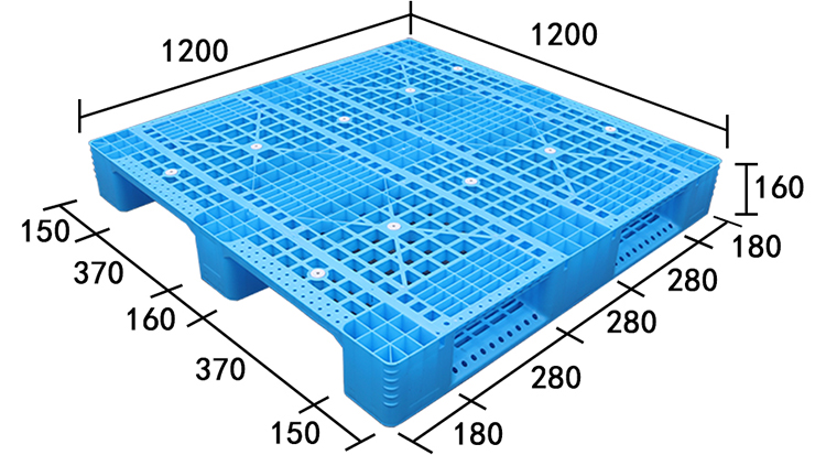 1212川字網格塑料托盤規格 1212川字網格塑料托盤規格