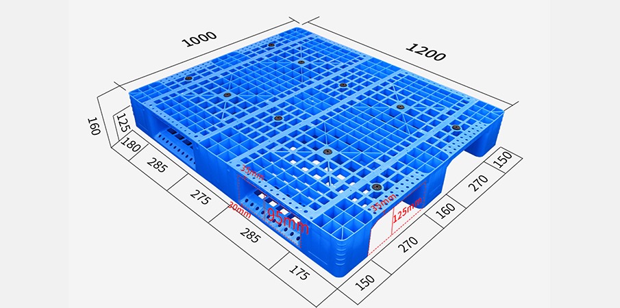 1210川字網格托盤-高腳 1210川字網格托盤-高腳