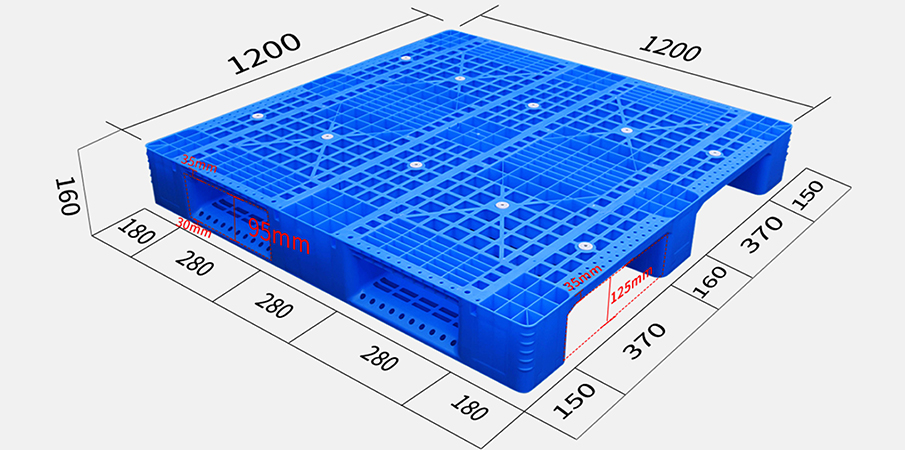 1212川字網格托盤-高腳 1212川字網格托盤-高腳