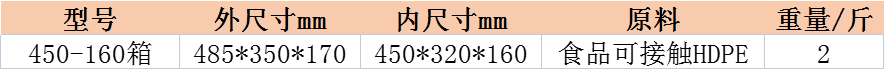 450-160塑料箱 450-160塑料箱